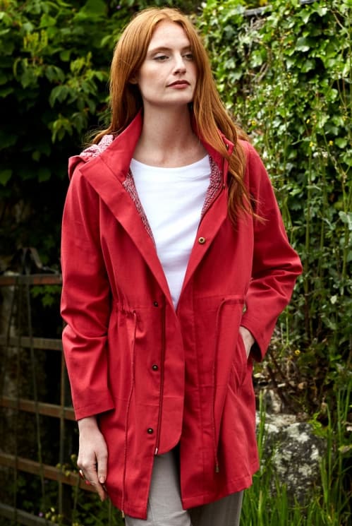 ORGANIC COTTON RAINCOATS? WHO WOULD HAVE THOUGHT?