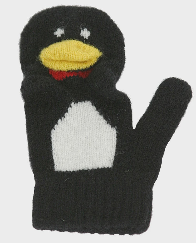 Penguin merino mitten - Ravir Boutique